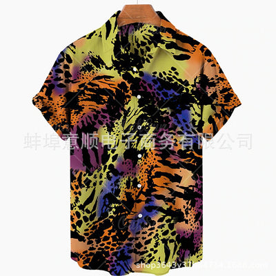 Camisa Casual Hombre con Impresión 3D Digital - Image 19