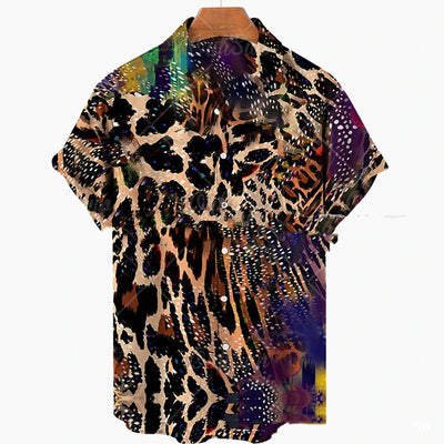 Camisa Casual Hombre con Impresión 3D Digital - Image 21