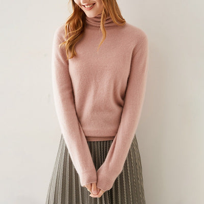 Suéter de Cachemira para Mujer - Diseño Holgado Estilizador - Image 17