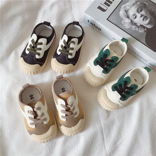 Zapatillas de Lona Infantiles con Suela Antideslizante y Fondo Suave - Image 32