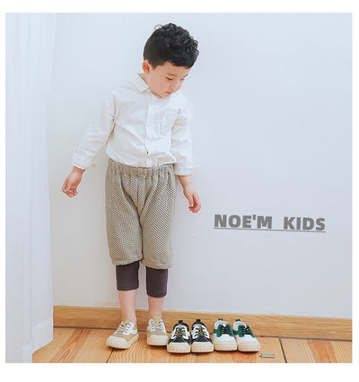 Zapatillas de Lona Infantiles con Suela Antideslizante y Fondo Suave - Image 34