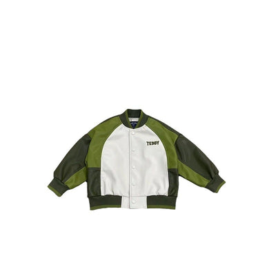 Chamarra de Béisbol Colorblock para Niños - Image 17