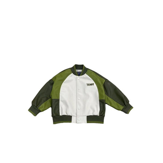 Chamarra de Béisbol Colorblock para Niños - Image 17