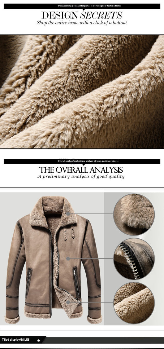 Chaqueta Polar para Hombre con Cuello Tipo Polo y Forro Térmico - Image 16