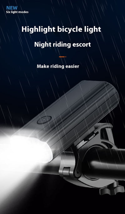 Luz Frontal LED 2000LM Aluminio 6 XPT Recargable USB-C - Image 17