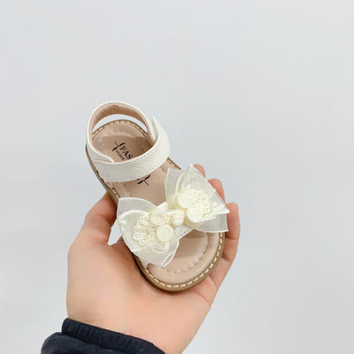 Sandalias Princesa con Moño de Tul Suave para Bebé - Image 11