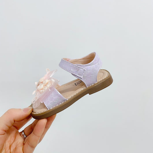 Sandalias Princesa con Moño de Tul Suave para Bebé - Image 19