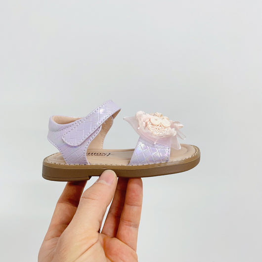 Sandalias Princesa con Moño de Tul Suave para Bebé - Image 22