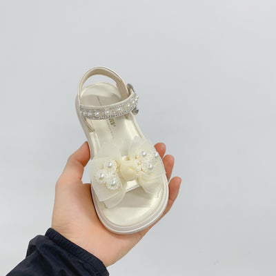 Sandalias Princesa Estilo Nacional con Moño de Perla - Image 13