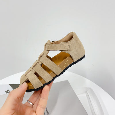 Sandalias Infantiles de Ante con Diseño Calado - Image 7