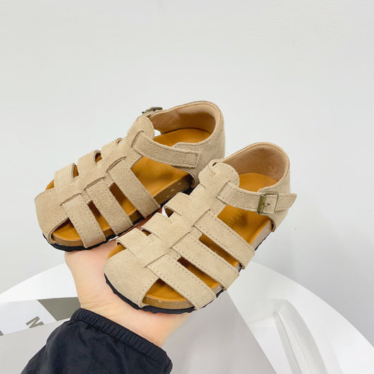 Sandalias Infantiles de Ante con Diseño Calado - Image 16