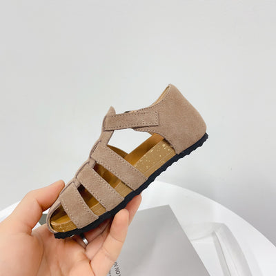 Sandalias Infantiles de Ante con Diseño Calado - Image 18