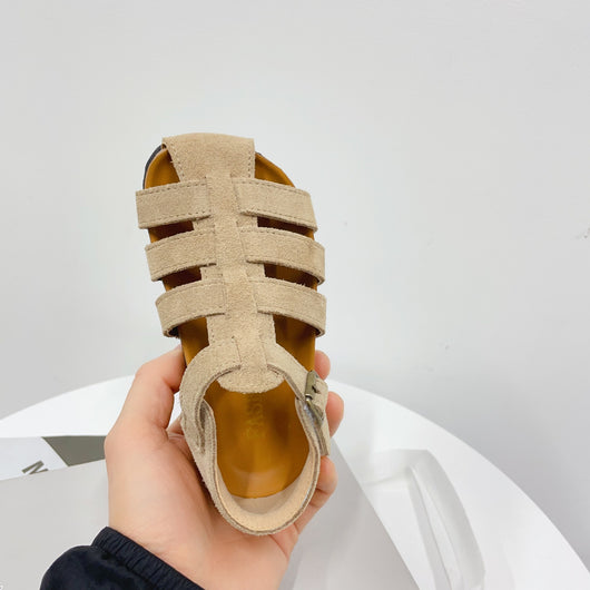 Sandalias Infantiles de Ante con Diseño Calado - Image 19