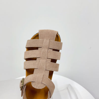 Sandalias Infantiles de Ante con Diseño Calado - Image 20