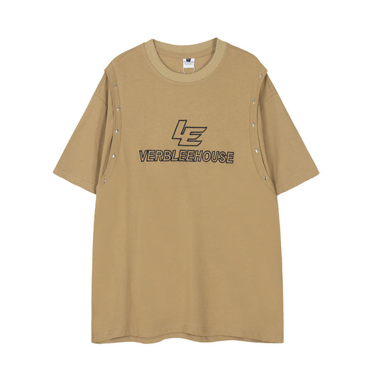 Camiseta Holgada con Bordado de Letras - Image 19