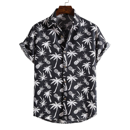 Camisa Hawaiana Manga Corta para Hombre - Image 52