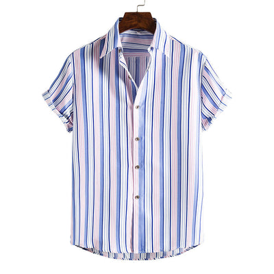 Camisa Hawaiana Manga Corta para Hombre - Image 53