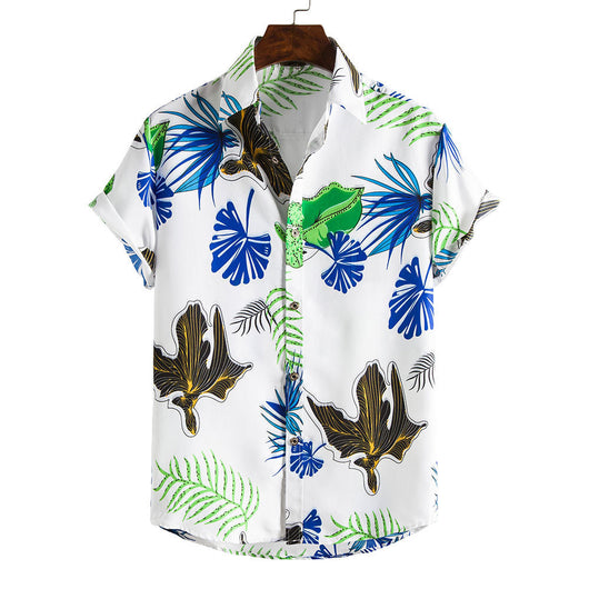 Camisa Hawaiana Manga Corta para Hombre - Image 67