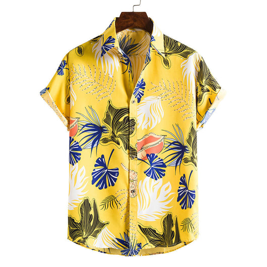 Camisa Hawaiana Manga Corta para Hombre - Image 70