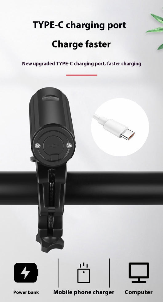 Faro Frontal para Bicicleta con Montaje Versátil - Image 9