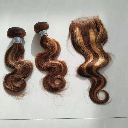 Extensiones de Cabello Natural Ondulado Efecto Piano - Paquete de Cabello Humano - Image 18
