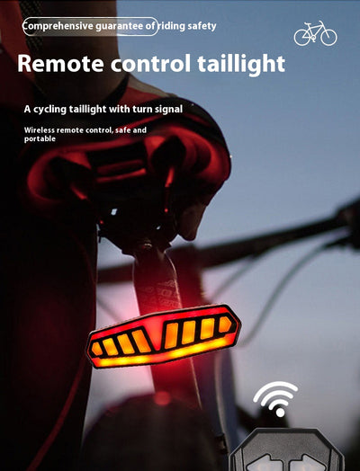 Luz Trasera de Seguridad con Control Remoto Recargable e Indicador de Frenado - Image 10