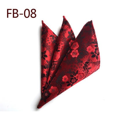 Toalla Pequeña Jacquard de Algodón Poliéster con Diseño de Cuadros - Image 91