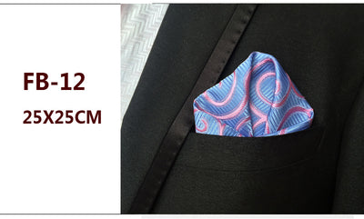 Toalla Pequeña Jacquard de Algodón Poliéster con Diseño de Cuadros - Image 93