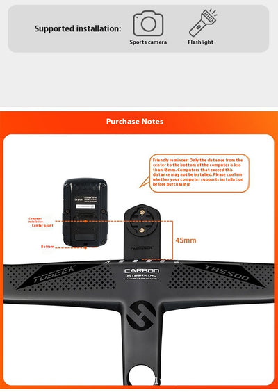 Manillar de Carbono Integrado para Bicicleta de Ruta de Alto Rendimiento - Image 20