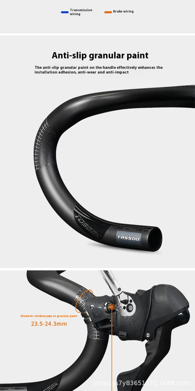 Manillar de Carbono Integrado para Bicicleta de Ruta de Alto Rendimiento - Image 24