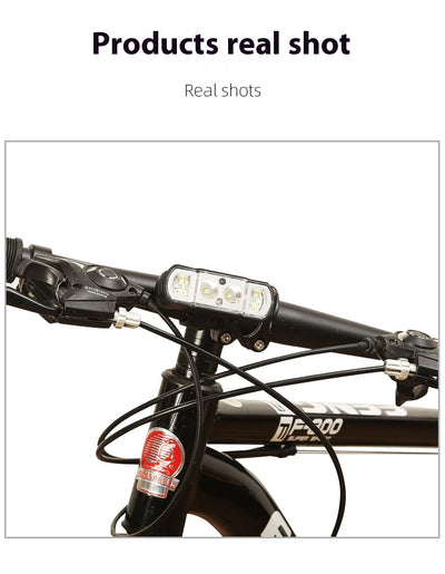 Linterna Frontal LED para Bicicleta con Carga por Inducción - Image 12
