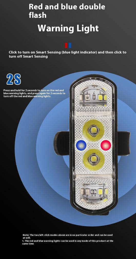 Linterna Frontal LED para Bicicleta con Carga por Inducción - Image 17