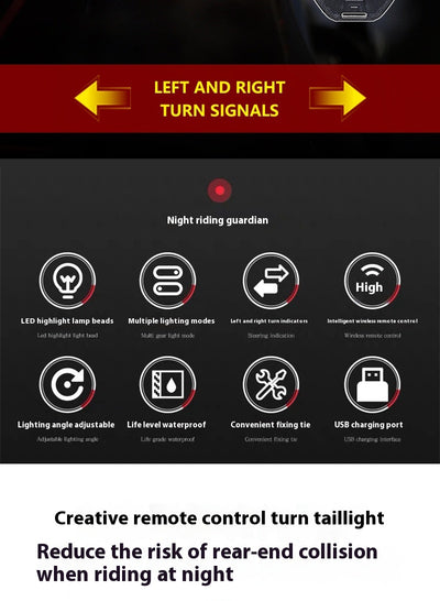 Luces Direccionales LED para Bicicleta de Montaña - Seguridad Nocturna - Image 9