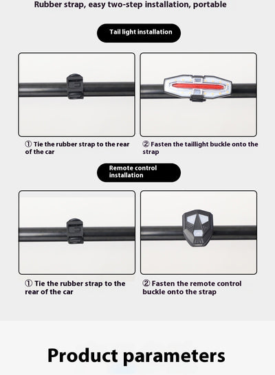 Luces Direccionales LED para Bicicleta de Montaña - Seguridad Nocturna - Image 10