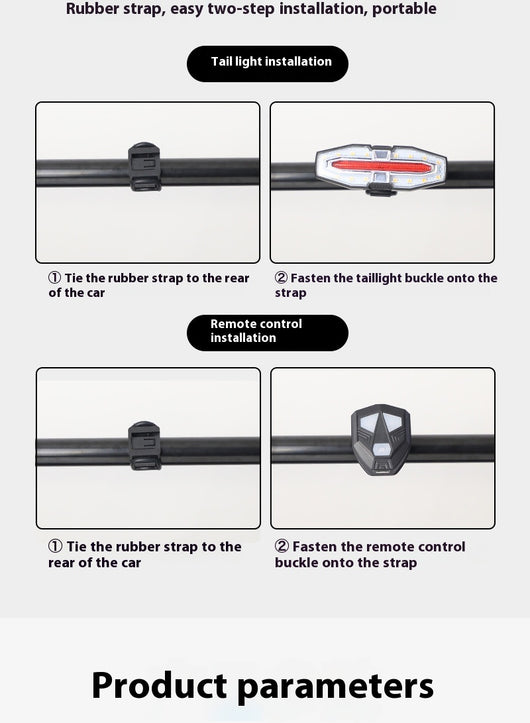 Luces Direccionales LED para Bicicleta de Montaña - Seguridad Nocturna - Image 10