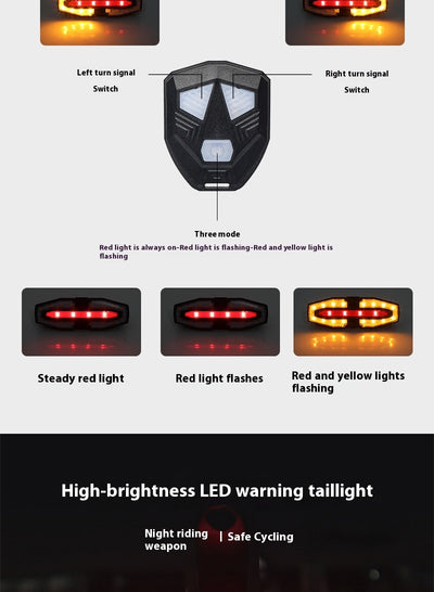 Luces Direccionales LED para Bicicleta de Montaña - Seguridad Nocturna - Image 15