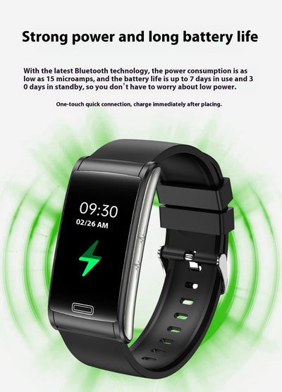 Reloj Inteligente con Monitoreo de Glucosa sin Invasión E600 - Image 34