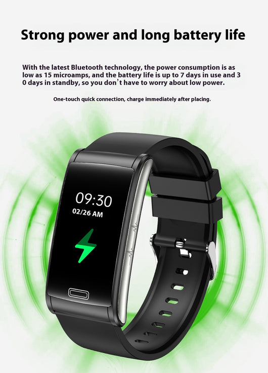 Reloj Inteligente con Monitoreo de Glucosa sin Invasión E600 - Image 34