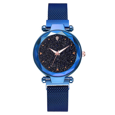 Conjunto de Reloj Pulsera Lujo para Mujer Elegante Cielo Estrellado Cierre Magnético - Image 24