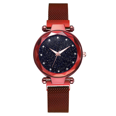 Conjunto de Reloj Pulsera Lujo para Mujer Elegante Cielo Estrellado Cierre Magnético - Image 28