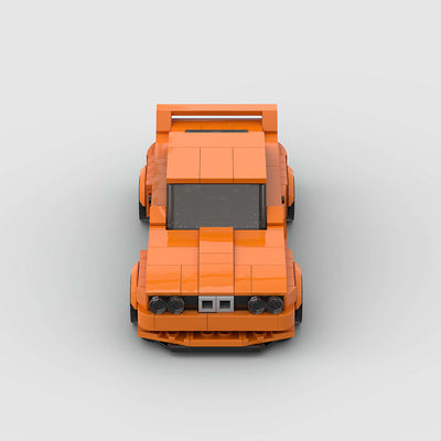 Bloques de Construcción Deportivo E30 M3 - Juguete Modelo de Carreras de Partículas Pequeñas - Image 11