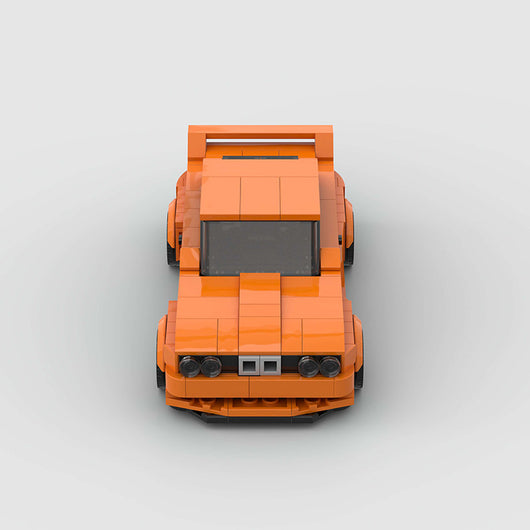 Bloques de Construcción Deportivo E30 M3 - Juguete Modelo de Carreras de Partículas Pequeñas - Image 11