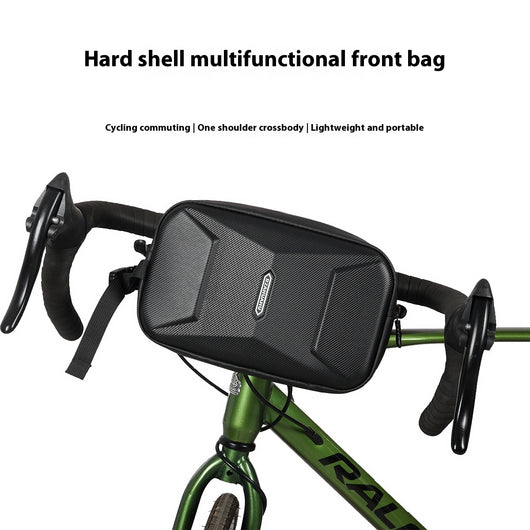 Bolsa Frontal de Bicicleta Montañera con Carcasa Rígida y Gran Capacidad - Image 12