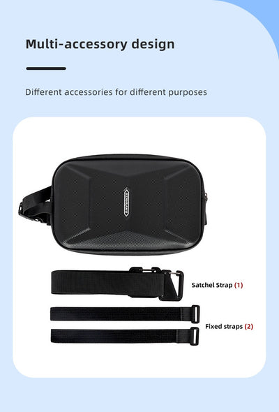 Bolsa Frontal de Bicicleta Montañera con Carcasa Rígida y Gran Capacidad - Image 19