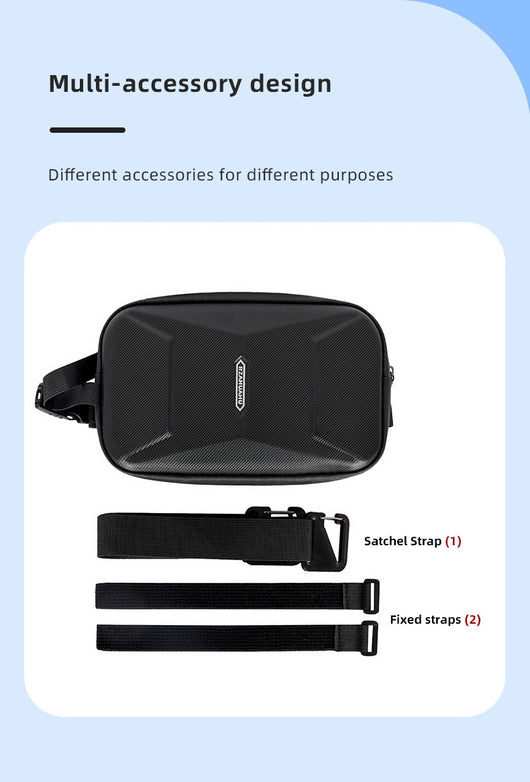 Bolsa Frontal de Bicicleta Montañera con Carcasa Rígida y Gran Capacidad - Image 19