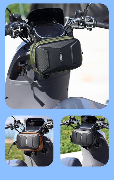 Bolsa Frontal de Bicicleta Montañera con Carcasa Rígida y Gran Capacidad - Image 23