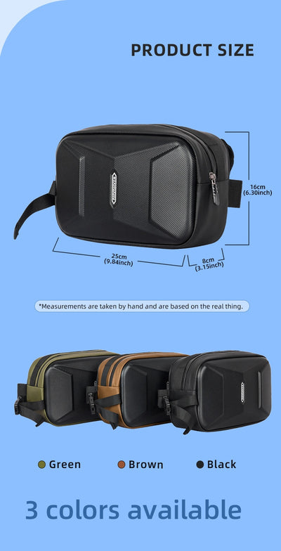 Bolsa Frontal de Bicicleta Montañera con Carcasa Rígida y Gran Capacidad - Image 30