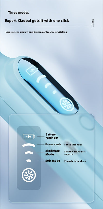 Dispositivo Eléctrico Profesional para Perforación de Uñas - Image 14