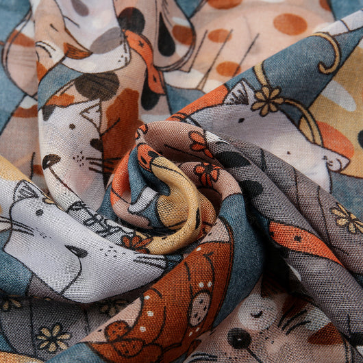Pañuelo Voile con Borlas para Mujer - Image 8