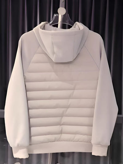 Chaqueta Acolchada Ligera con Capucha de Plumón para Hombre - Image 11